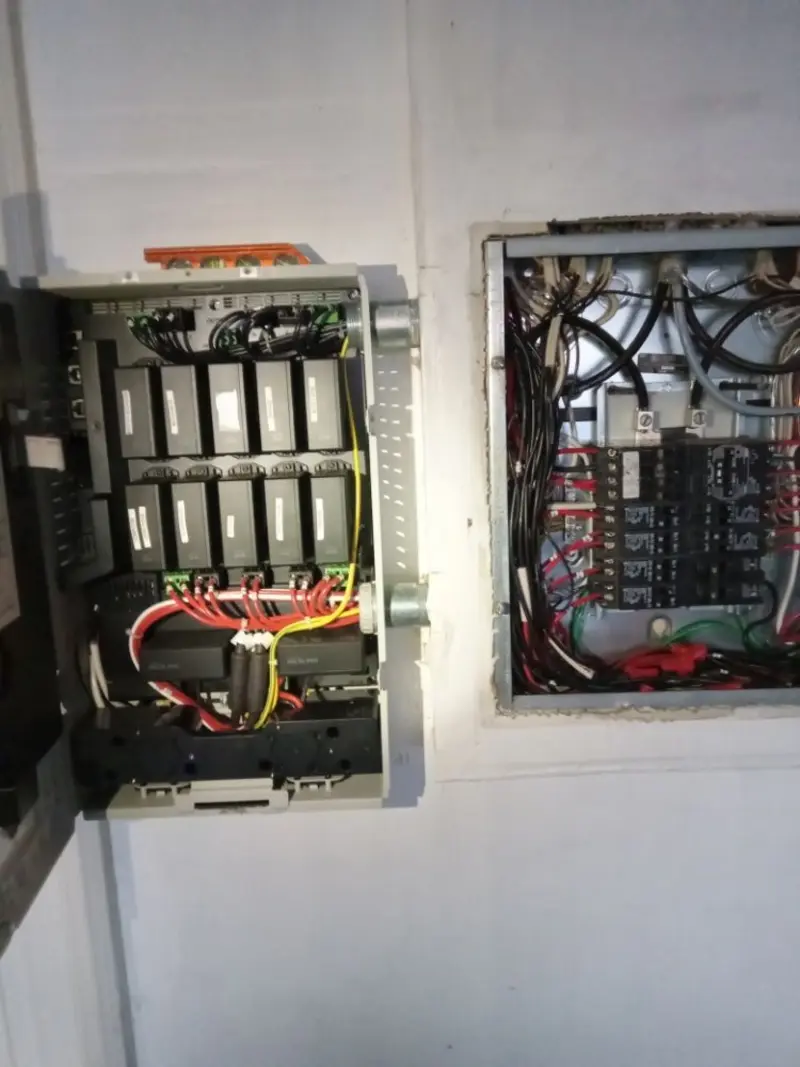 Electrical panel upgrade completed for Electrical Inspection in Canton